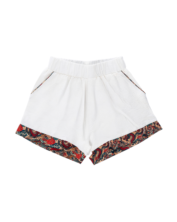 Flow Shorts – Mist (White)