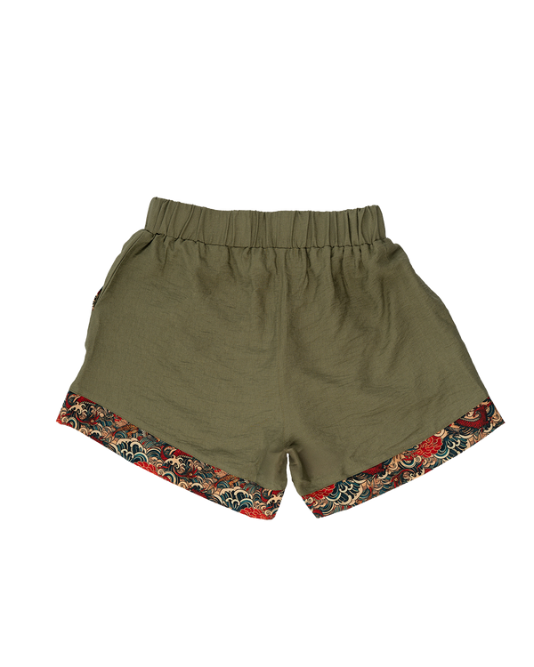 Flow Shorts – Olive Drift