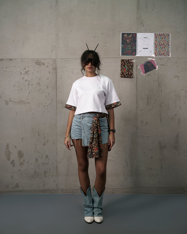 The Cropped Samurai – Mist (White)