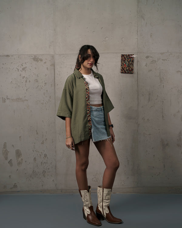 Shogun Chemise – Olive Drift